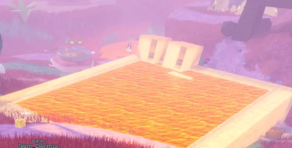 Lava pool