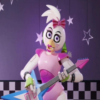 Glamrock Chica Killer NPC fnaf security breach 