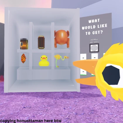 Bird Vending Machine