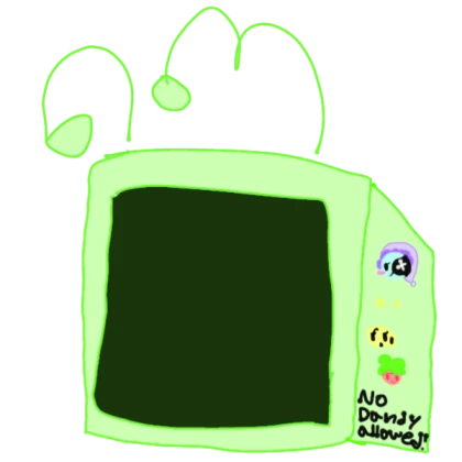 green tamagotchi