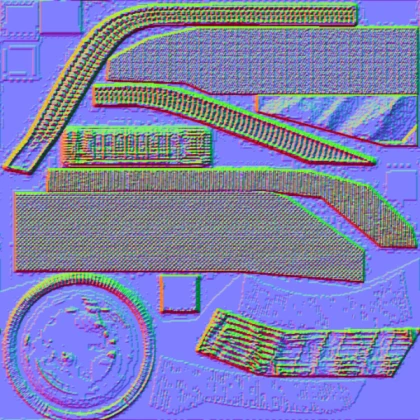 Freight Train Mesh