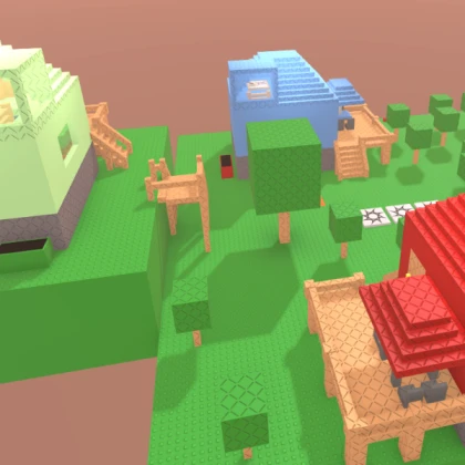 🌾 Farmhouse Village Build Farm Animals Crops Home