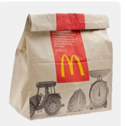 McDonalds Food bag
