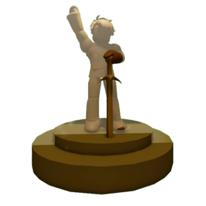 StatueHoldingStick