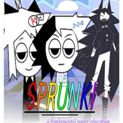 Transform into a Sprunki with a white skin!