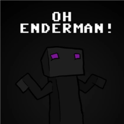 Enderman Minecraft Mob Creepy Teleport Monster