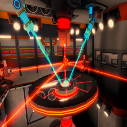 Spinning Laser