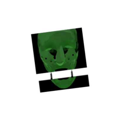 Springlock mask (Not a hat)
