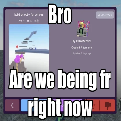 Build an Obby For Potions!