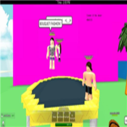 Working Roblox CLASSIC Trampoline Retro Game