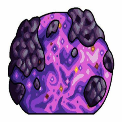Weird Purple Rock