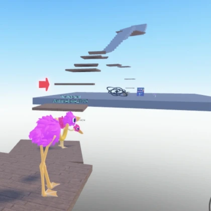 build an obby for potions