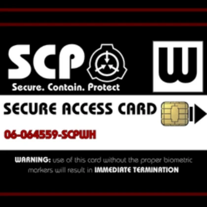 SCP Keycards (does not work)
