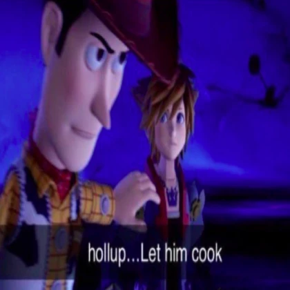    him