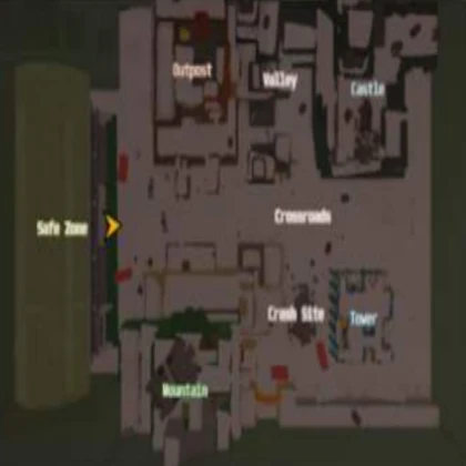 Decaying Winter Map