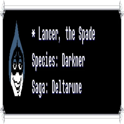 Deltarune Lancer