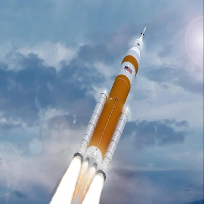 Realistic NASA Rocket 