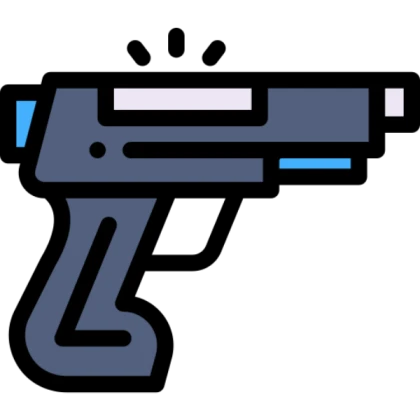 Laser blast gun
