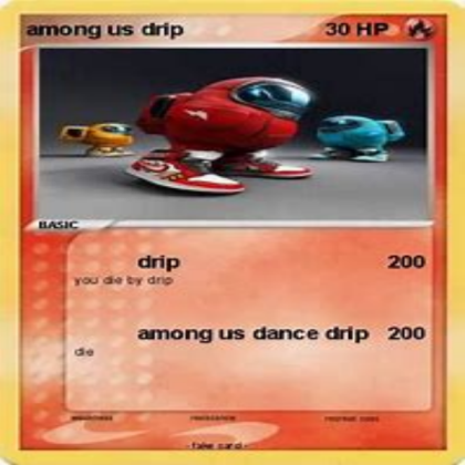 Amongus Card
