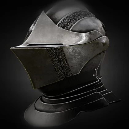🛡️ Knight1 Armor Medieval Knight Helmet Sword