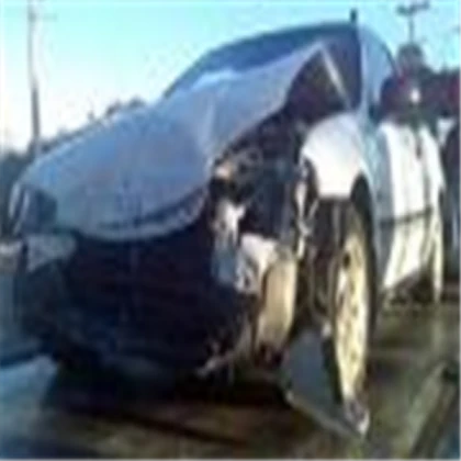 The car after the Accident!