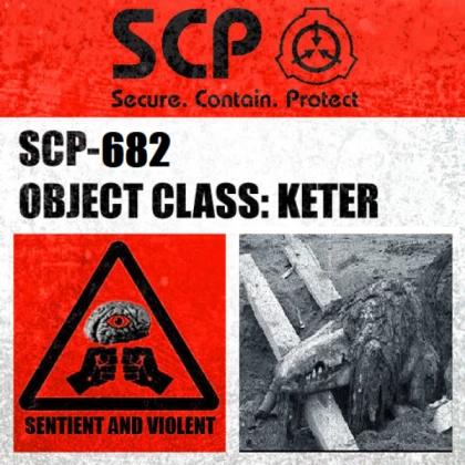 SCP-682 Containment