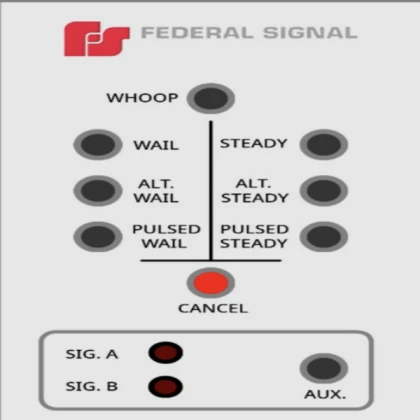 Federal Signal 3T22 Siren