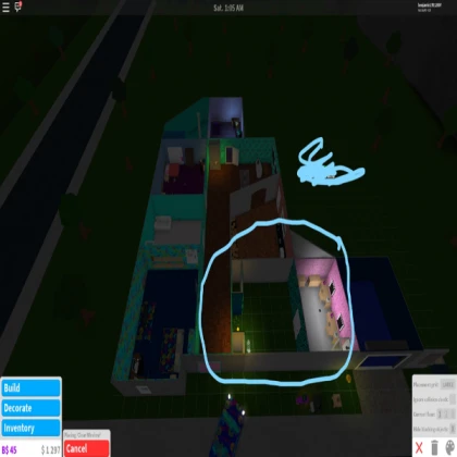 Broken house