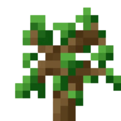 A tree from Minecraft!