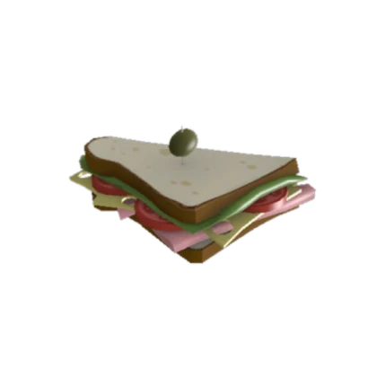 a kind of neapolitan sandwich that you cant eat