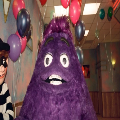 Grimace Killer R15 NPC Horror Monster Scary Dummy