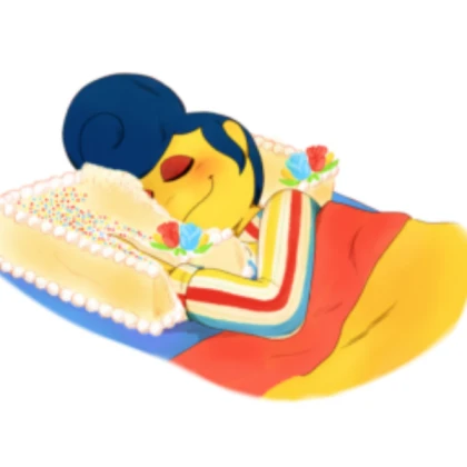 Su tart in bed