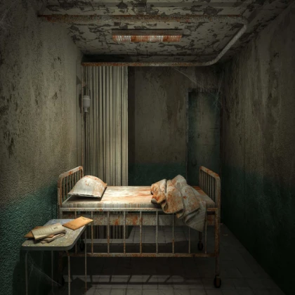 Scary Hospital Bed