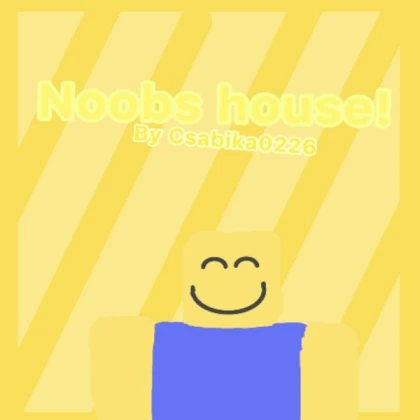 Noob's house from the ground in Minecraft!