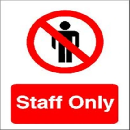 staff only