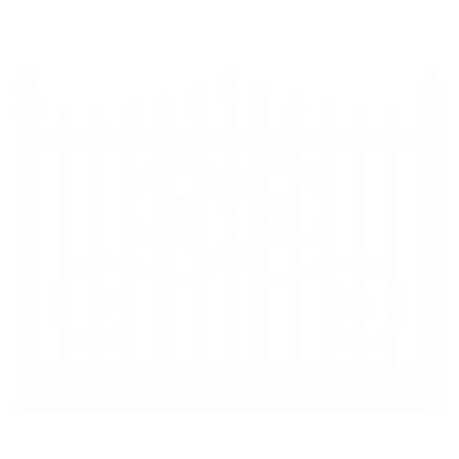 White fence