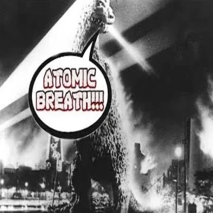 Godzilla Atomic Breath (moon animator!)