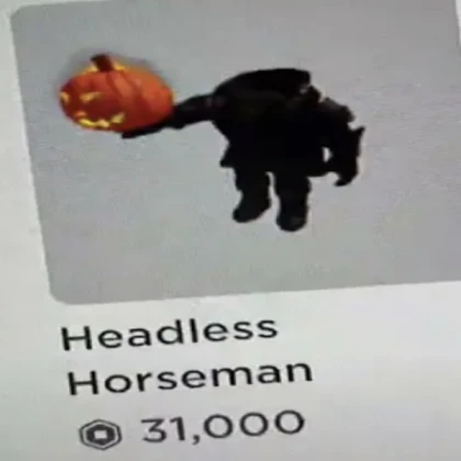 Headless Horseman Purchaser thing