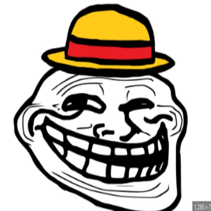 Troll face mongo hat (tuff)