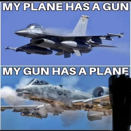 Plane With Guns