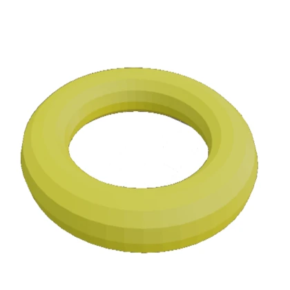 Large Yellow Neon Ring