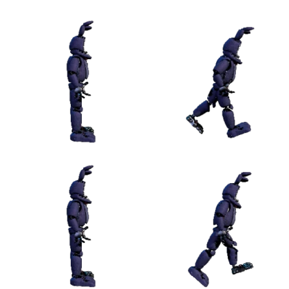 R15 Best walk animation  ( Blender )