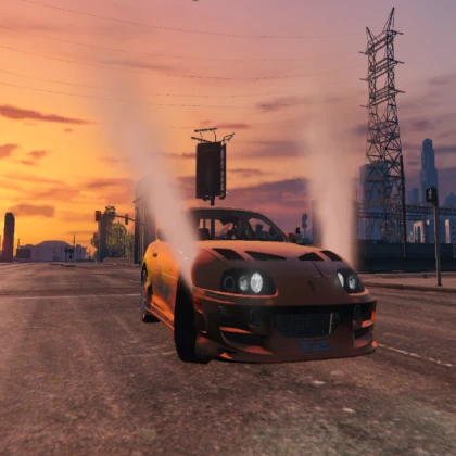 Supra MK4 Fast and Furious Drift Car