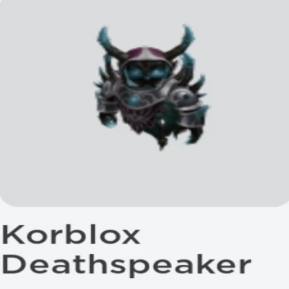 Korblox death Morph