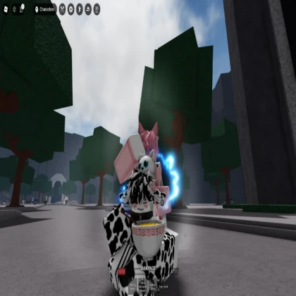 A cow That you can ride fast!