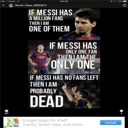 Messi the killer!