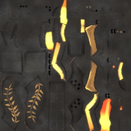 🔥 Halloween Lights Kit Decor Part Mesh Detailed