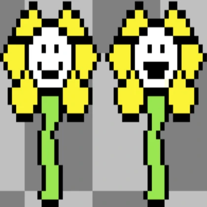 Pixel flowey
