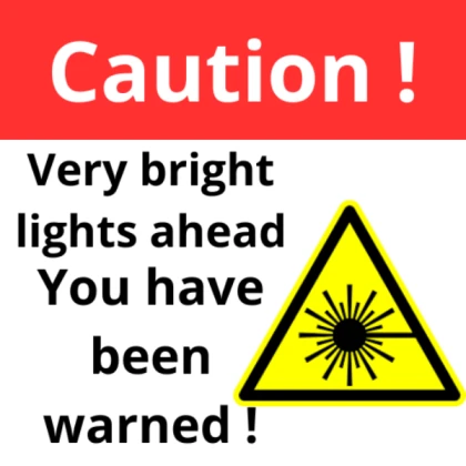 Very Bright light