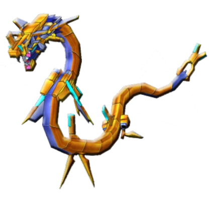 Golden Glitched Dragon